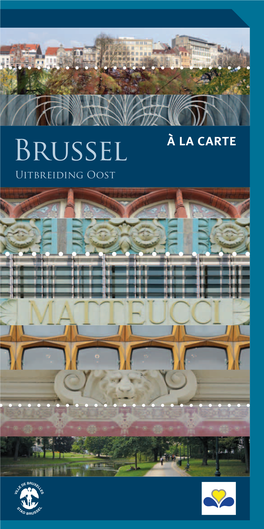 Wandelbrochure 'Brussel À La Carte