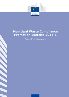 Municipal Waste Compliance Promotion Exercise 2014-5