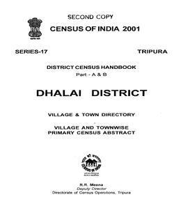 Dhalai District