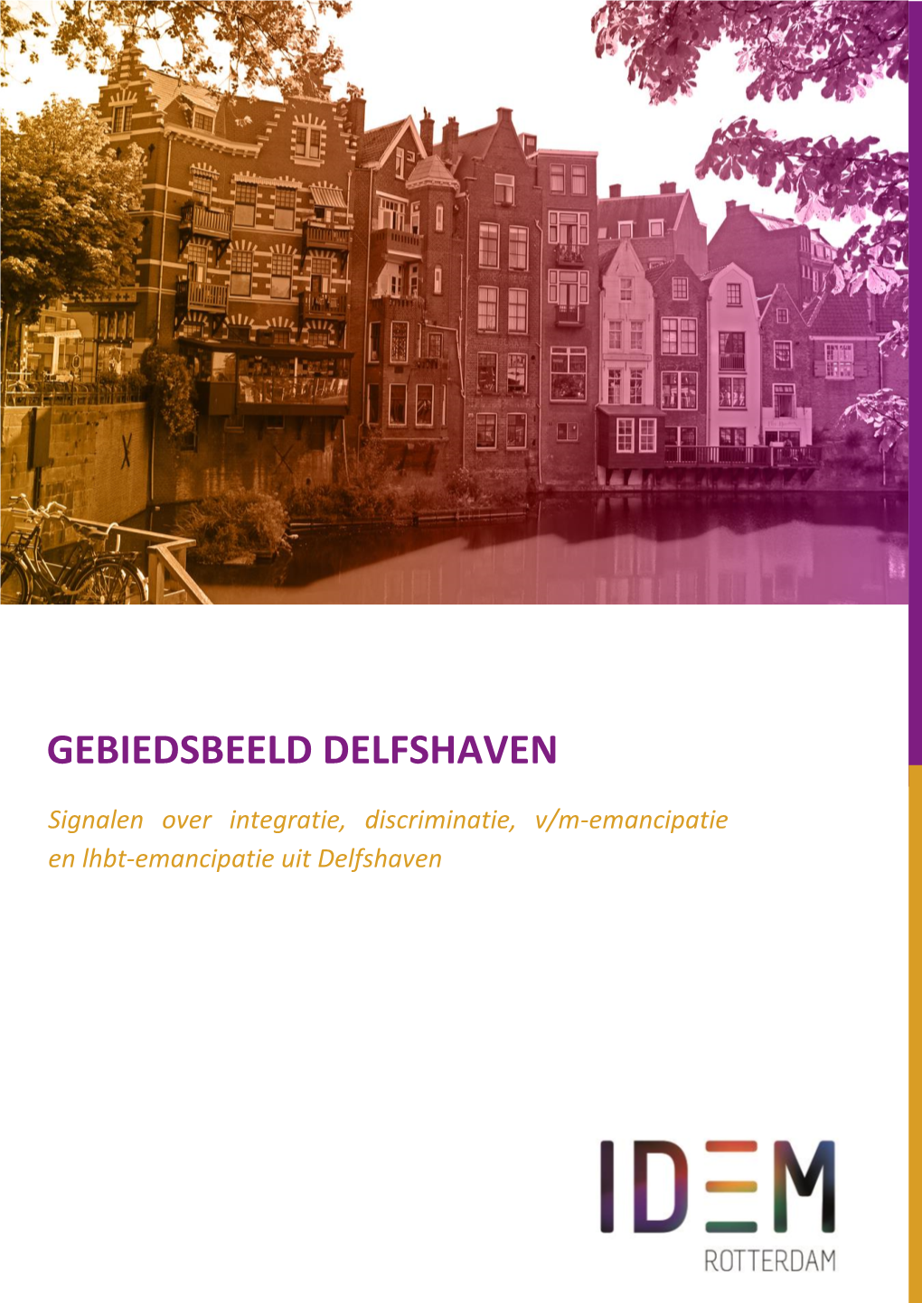 Gebiedsbeeld Delfshaven