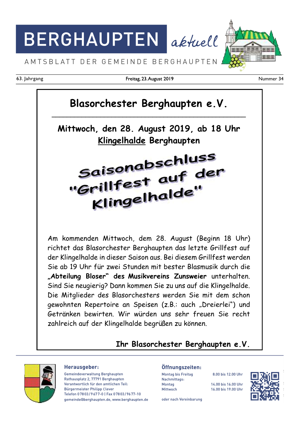Zum Amtsblatt KW34 2019