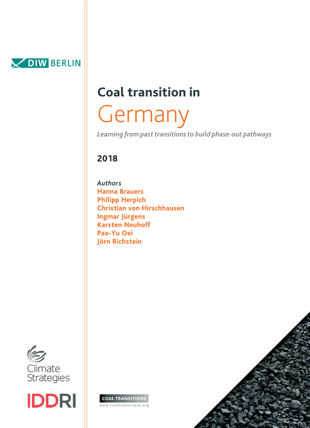Coal Transition in Germany Learning from Past Transitions to Build Phase-Out Pathways