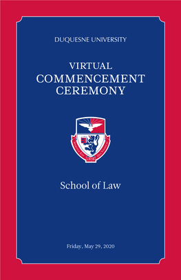 Commencement Ceremony