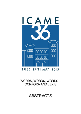 Icame 2009 Conference