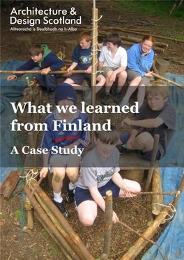 Learning Note: What We Learned from Finland
