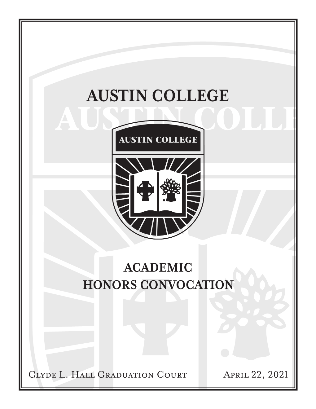 Academic Honors Convocation