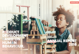 Annual Report 2016 Product Development