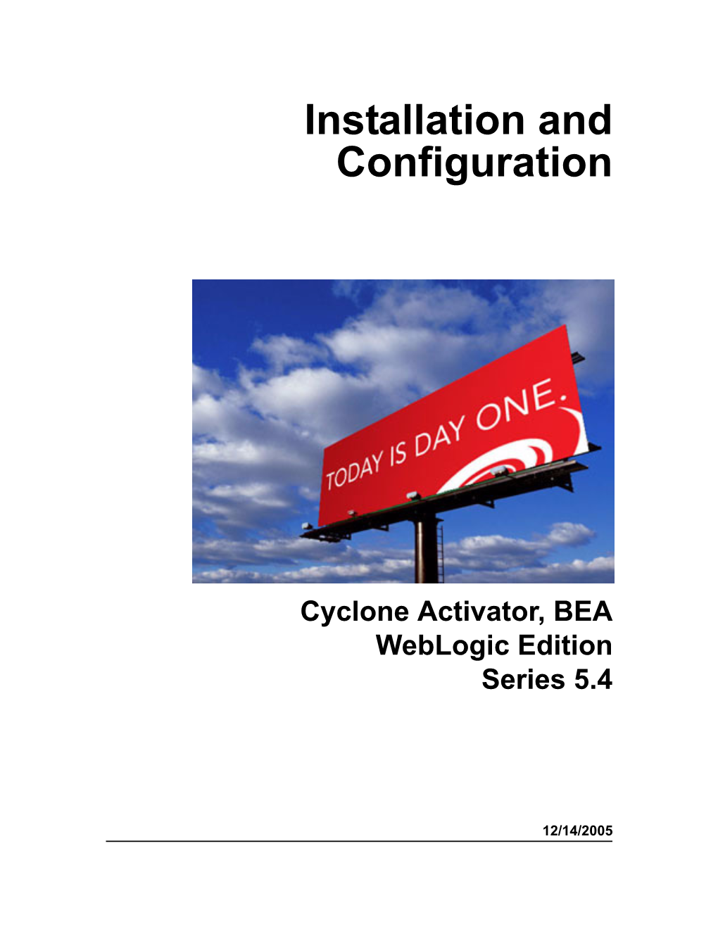 Installation and Configuration Guide