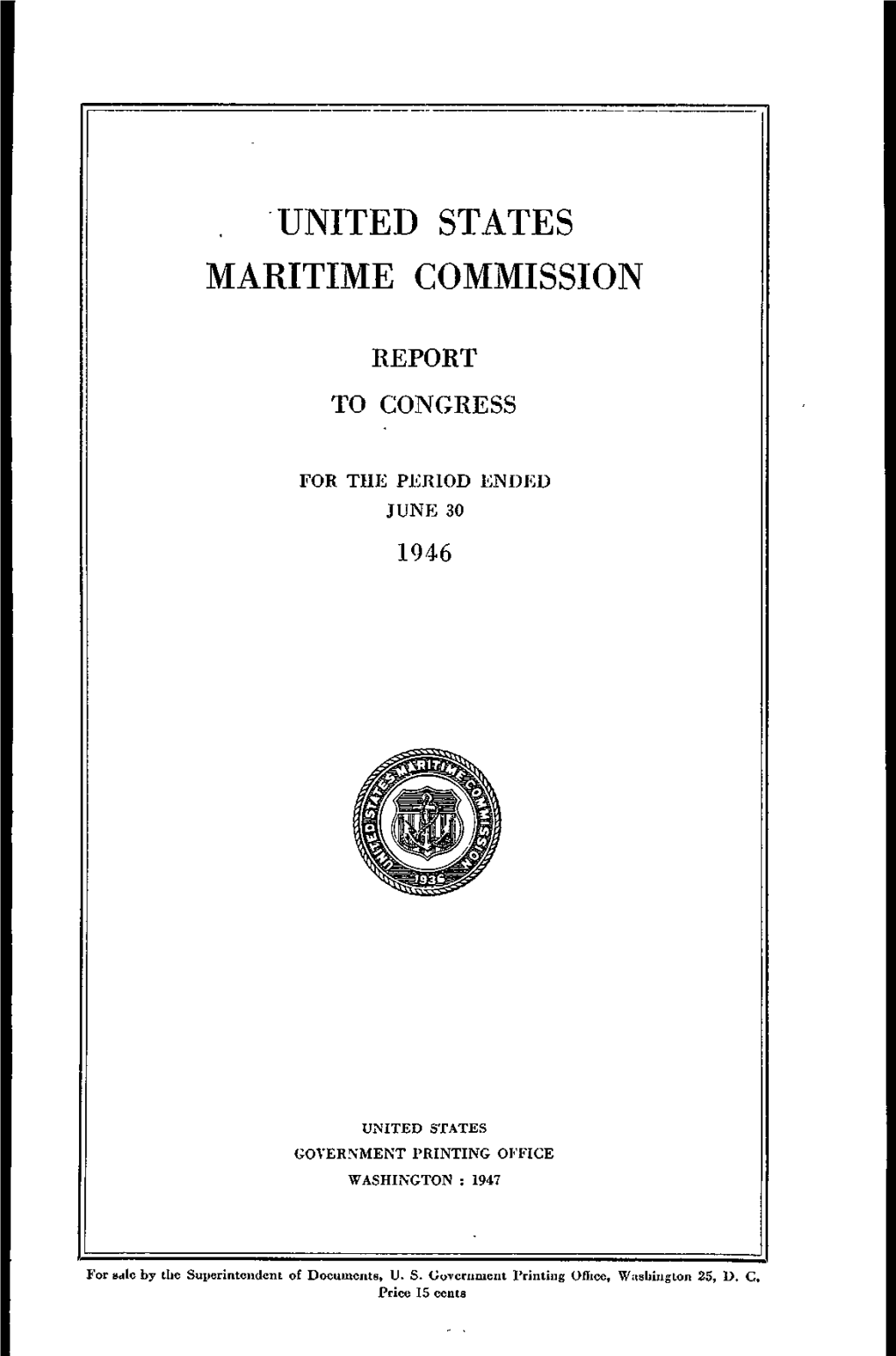 Federal Maritime Commission