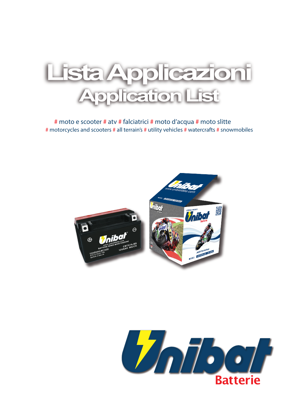 Lista Applicazioni Application List