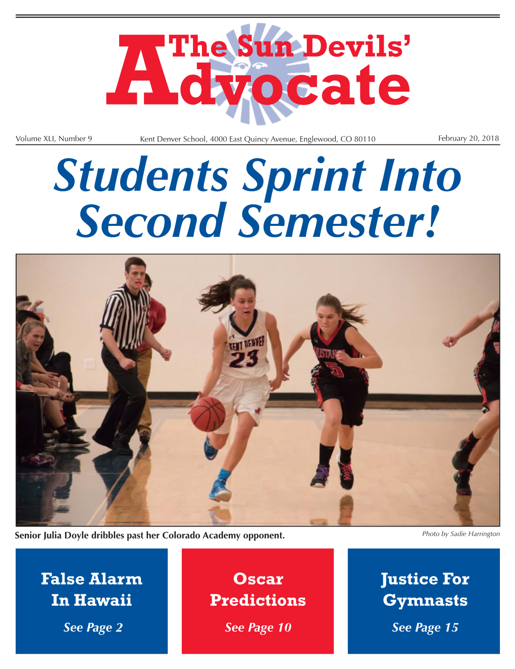 Students Sprint Into Second Semester!