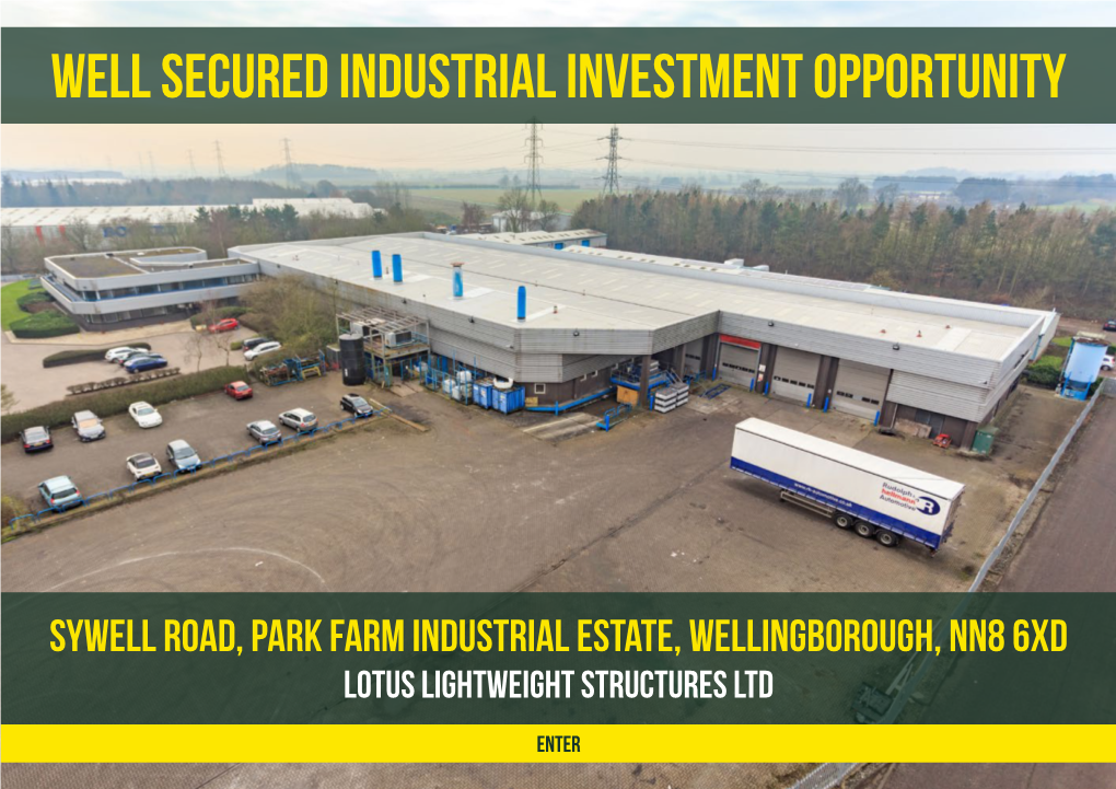 Well Secured Industrial Investment Opportunity