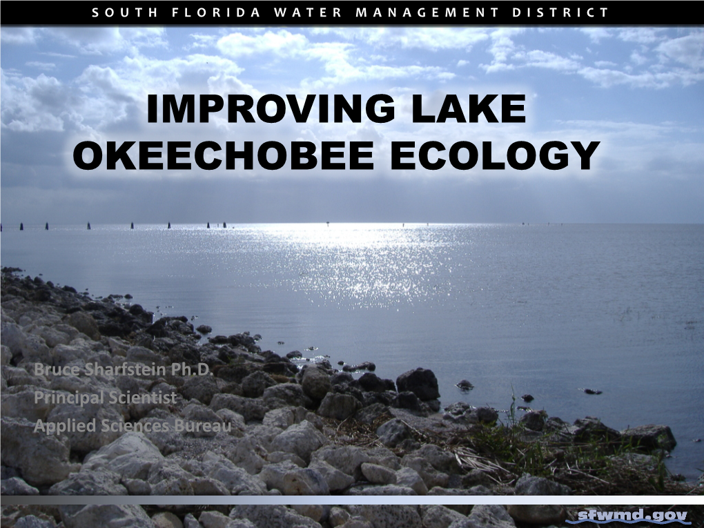 Improving Lake Okeechobee Ecology