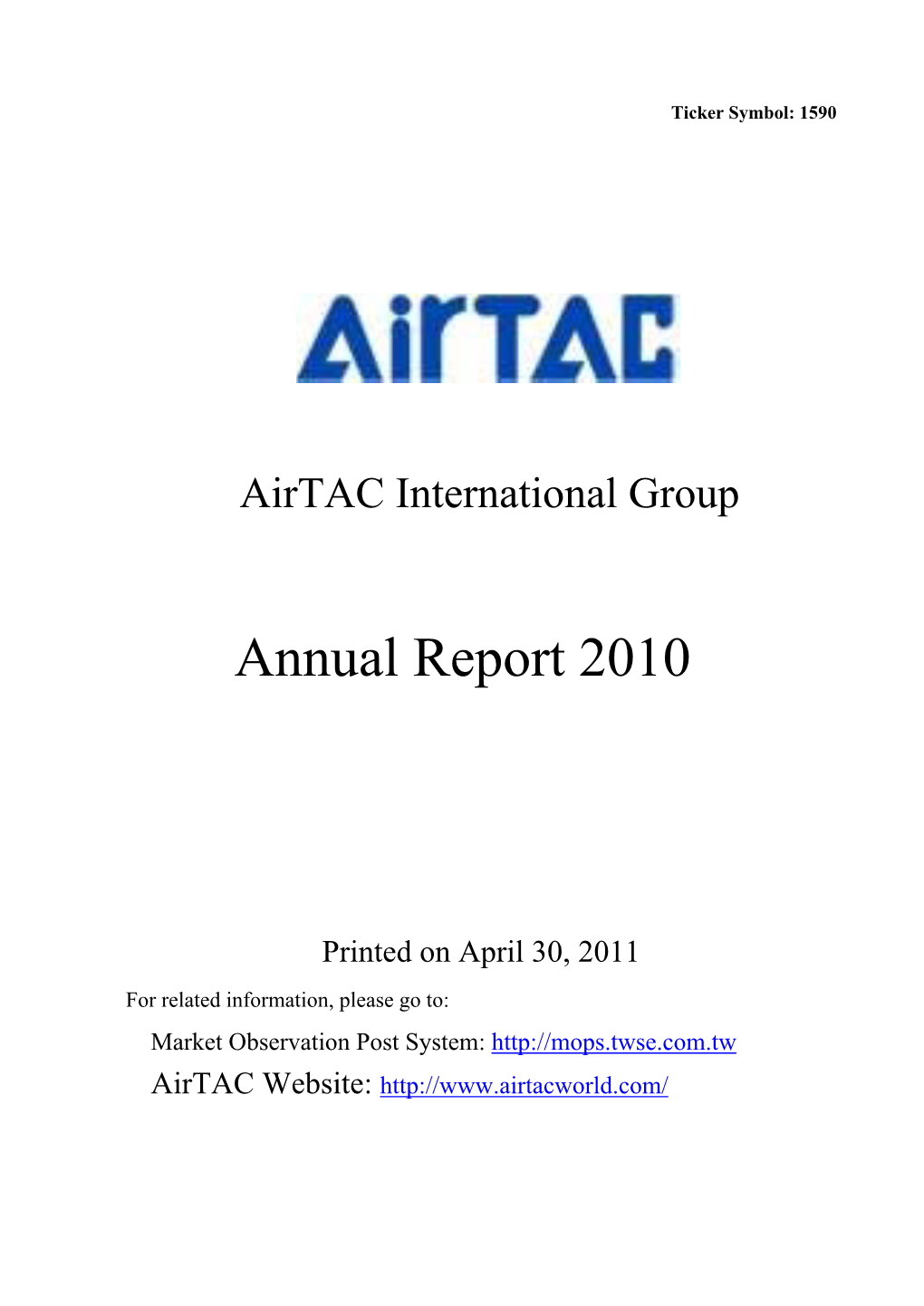 Annual Report 2010