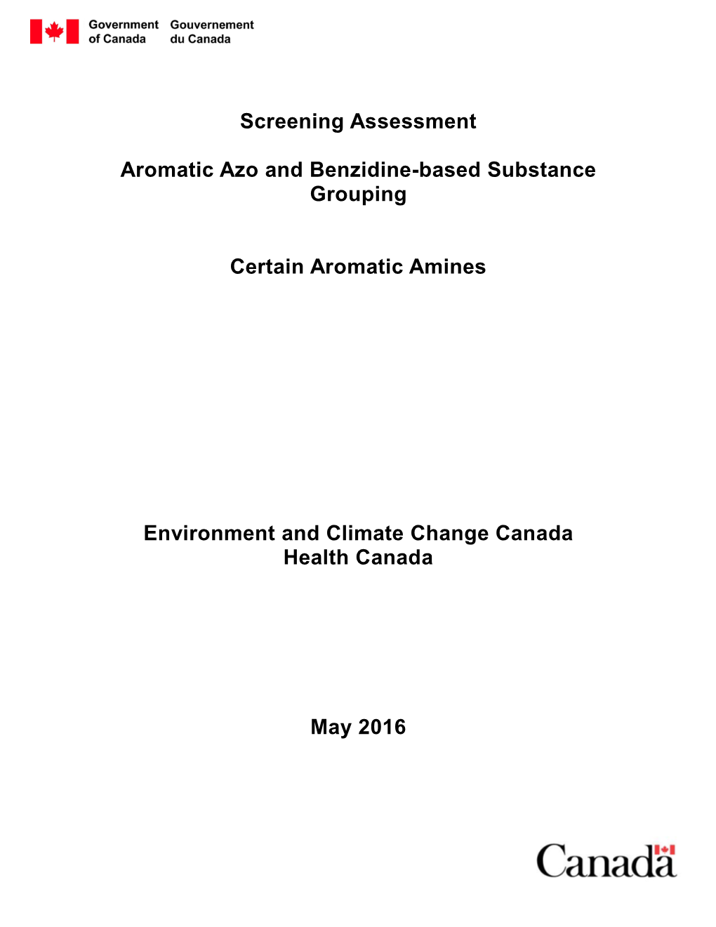 Aromatic Azo and Benzidine-Based Substance Grouping