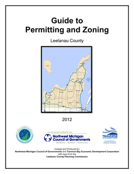 Leelanau County Guide to Permitting and Zoning I Contents