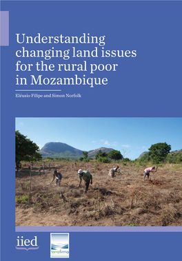 Understanding Changing Land Issues for the Rural Poor in Mozambique