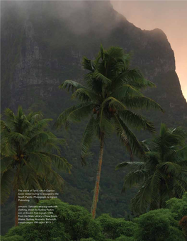 The Island of Tahiti, Which Captain Cook Visited During His Voyages to the South Pacific