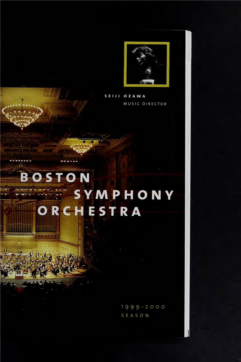 Boston Symphony Orchestra Concert Programs, Season 119, 1999-2000