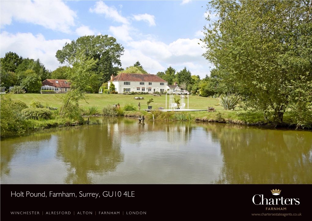 Holt Pound, Farnham, Surrey, GU10 4LE