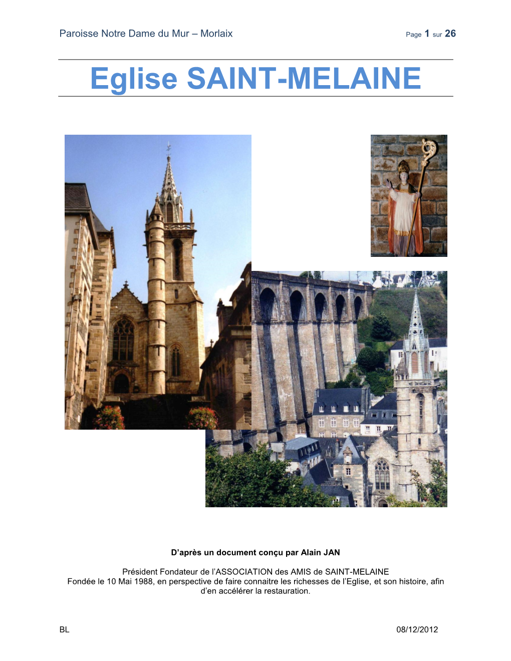 Eglise SAINT-MELAINE