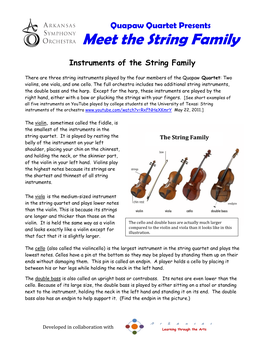 Meet the String Family