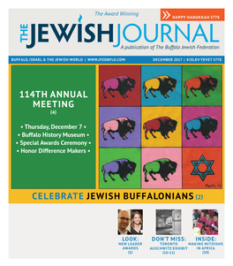 Celebrate Jewish Buffalonians (2) 114Th