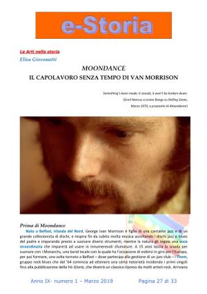 Moondance Il Capolavoro Senza Tempo Di Van Morrison