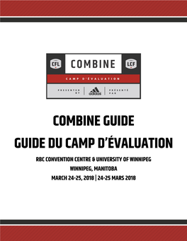 Combine Guide Guide Du Camp D'évaluation
