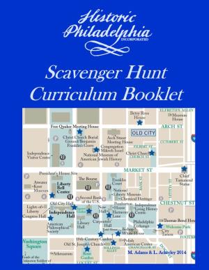 Scavenger Hunt Curriculum Booklet