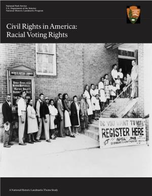 Civil Rights in America: Racial Voting Rights