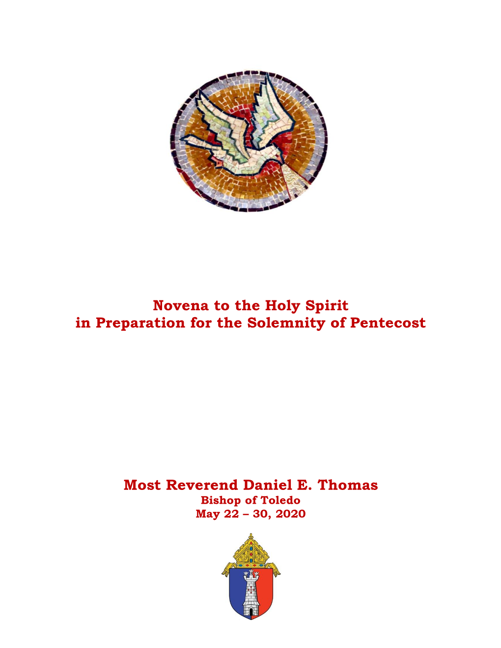 Novena to the Holy Spirit in Preparation for the Solemnity of Pentecost