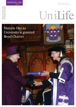 Historic Day As University Is Granted Royal Charter 2 Unilife