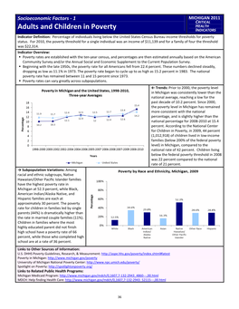 Adults and Children in Poverty