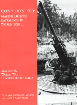 Condition Red Marine Defense Battalions in World War II PCN 19000313300