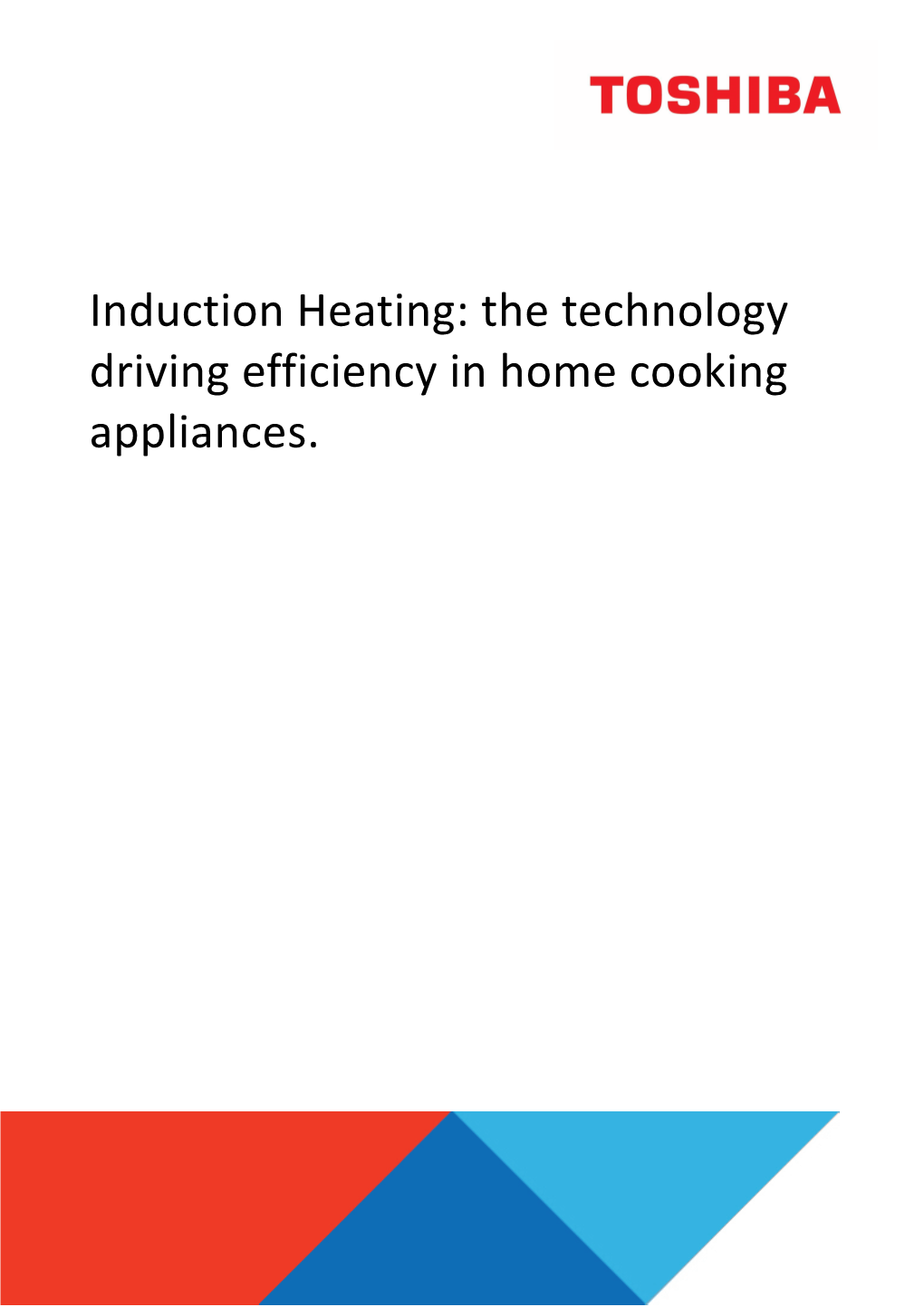 Induction Heating: the Technology Driving Efficiency in Home Cooking Appliances