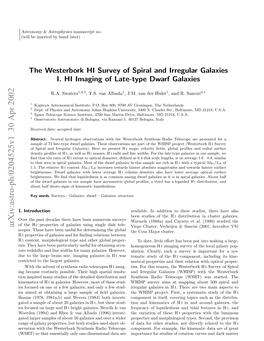 The Westerbork HI Survey of Spiral and Irregular Galaxies I. HI Imaging of Late-Type Dwarf Galaxies