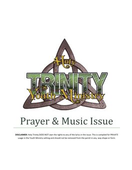 Prayer & Music Issue