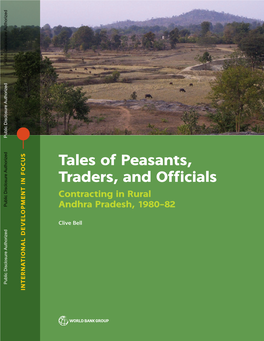 Tales of Peasants, Traders, and Officials Contracting in Rural Andhra Pradesh, 1980–82