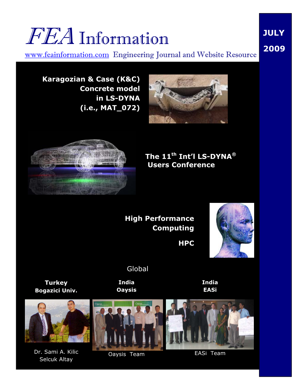 FEA Newsletter July 2009