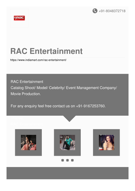 RAC Entertainment