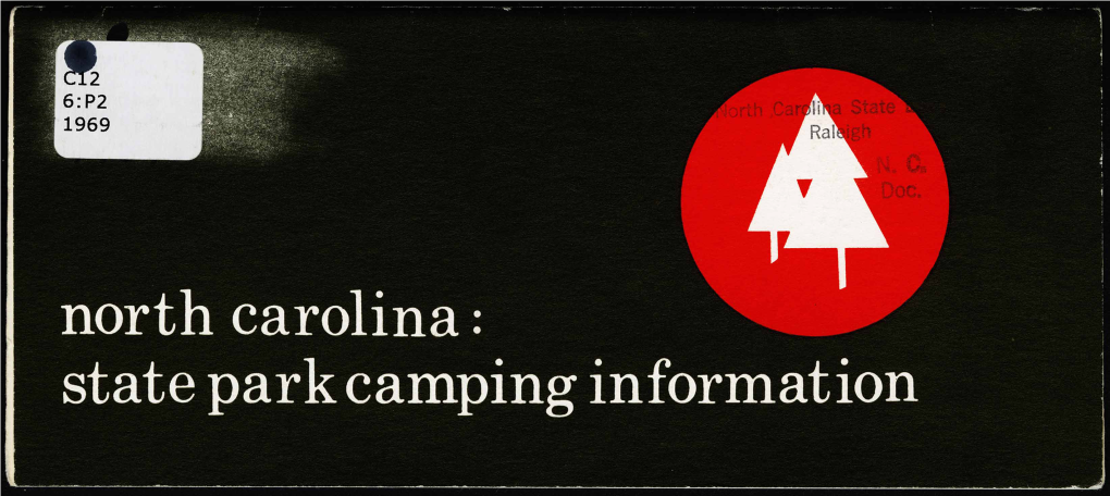 Area Location of State Park Camping