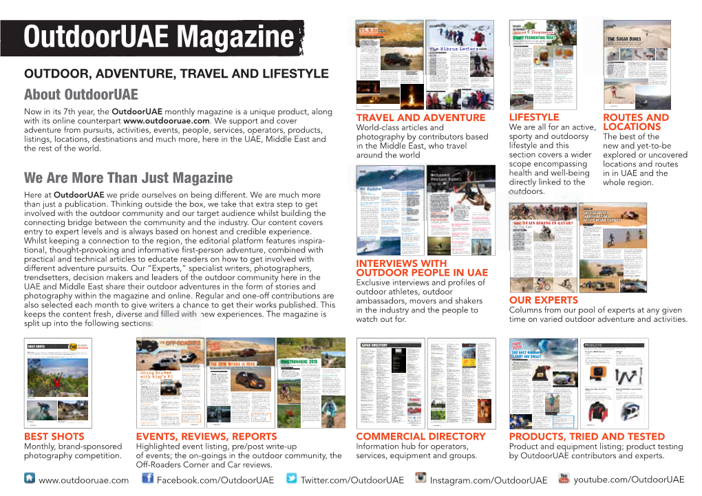 Outdooruae Magazine