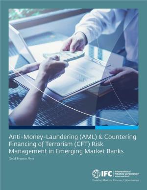 (CFT) Risk Management in Emerging Market Banks Good Practice Note