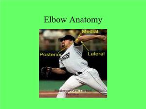 Injuries to the Elbow