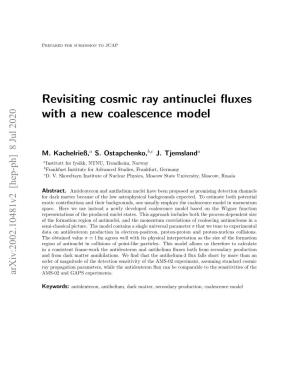 Revisiting Cosmic Ray Antinuclei Fluxes with a New Coalescence Model