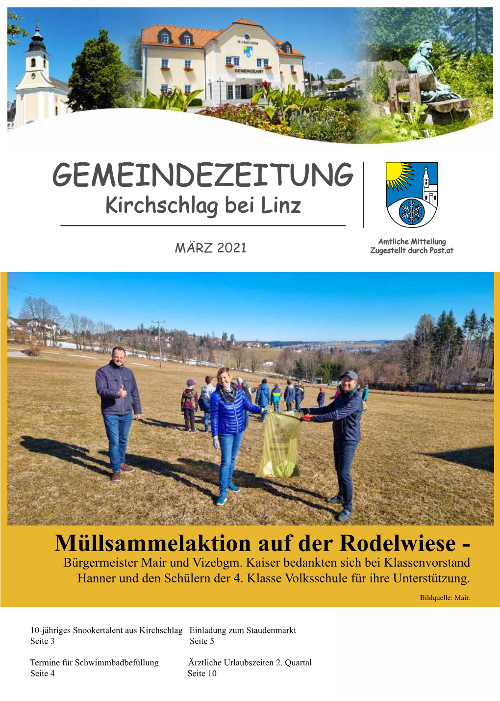 Gemeindezeitung Kirchschlag Bei Linz