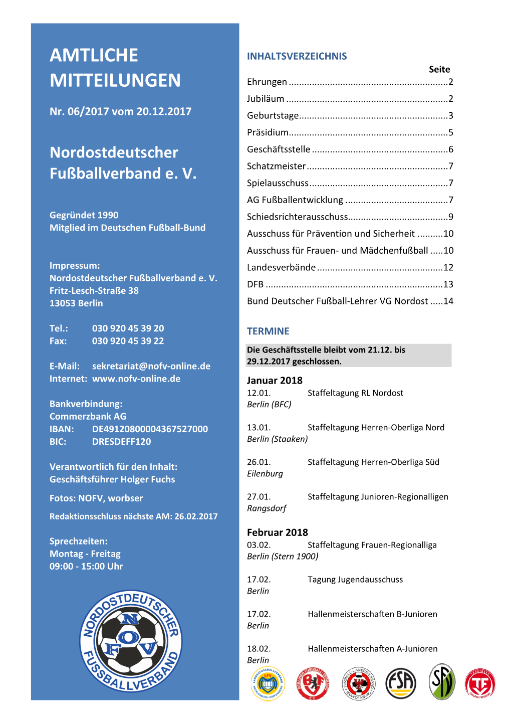 Amtlichen Mitteilung 06/2017 S.10