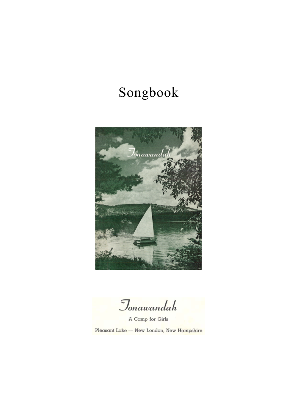 Tonawandah Songbook