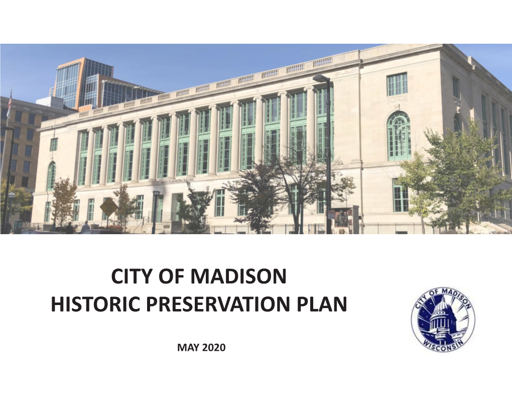 Historic Preservation Plan